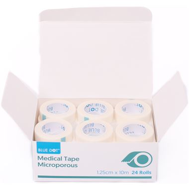 Microporous Tape 1.25cm x 10M (Box 24)
