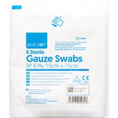 Sterile Gauze Swab Dressings - Pack of 5