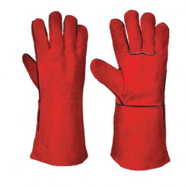 Portwest A500 Welders Gauntlet Red 