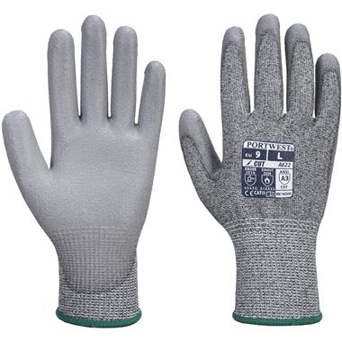 Portwest A622 Cut C PU Grip Glove with PU Coating - 13g