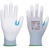 Portwest A699 MR13 ESD Antistatic Cut C Gloves with PU Palm Coating - 13 gauge (Pack 12)