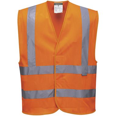 Portwest C370 Orange MeshAir Cool Hi Vis Vest