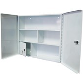 Double Door First Aid Wall Cabinet Empty