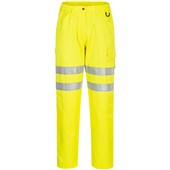 Portwest Planet EC40 Yellow Eco Friendly Polycotton Hi Vis Trouser 