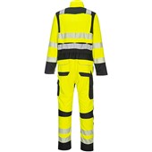 Portwest FR507 Modaflame PW3 Yellow Flame Resistant Anti Static Arc Hi Vis Overalls