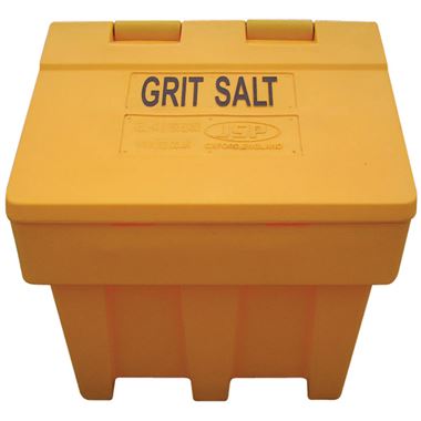 250kg/200L Yellow Stackable Salt Bin