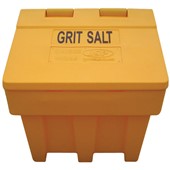 250kg/200L Yellow Stackable Salt Bin