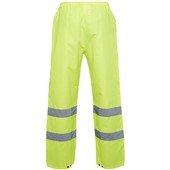 Uneek UC807 Yellow Hi Vis Waterproof Trousers