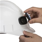 Portwest HV29 Black Magnetic USB Rechargeable Helmet Light - 150 Lemens