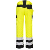 Portwest PW241 PW2 Yellow/Black Polycotton Hi Vis Service Trouser