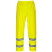 Portwest S493 Sealtex Ultra Yellow Hi Vis Breathable Waterproof Trousers