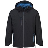 Portwest S600 Black Mesh Lined Waterproof Breathable Shell Jacket 