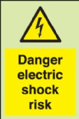 danger electric shock risk 