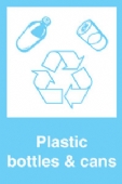 Plastic bottles and cans  