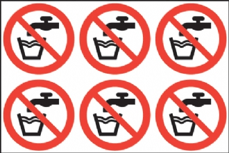 Not Drinking water (24 pack)  diameter