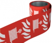 fire hose reel on a roll