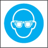 eye protection symbol 