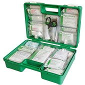 Deluxe BS8599-1 Workplace First Aid Kit with Wall Mounted Bracket (Large)