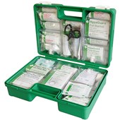 Deluxe BS8599-1 Workplace First Aid Kit with Wall Mounted Bracket (Medium)